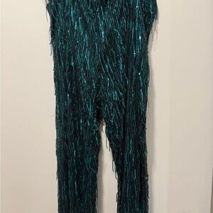 Anthropologie Maeve Sequin pants